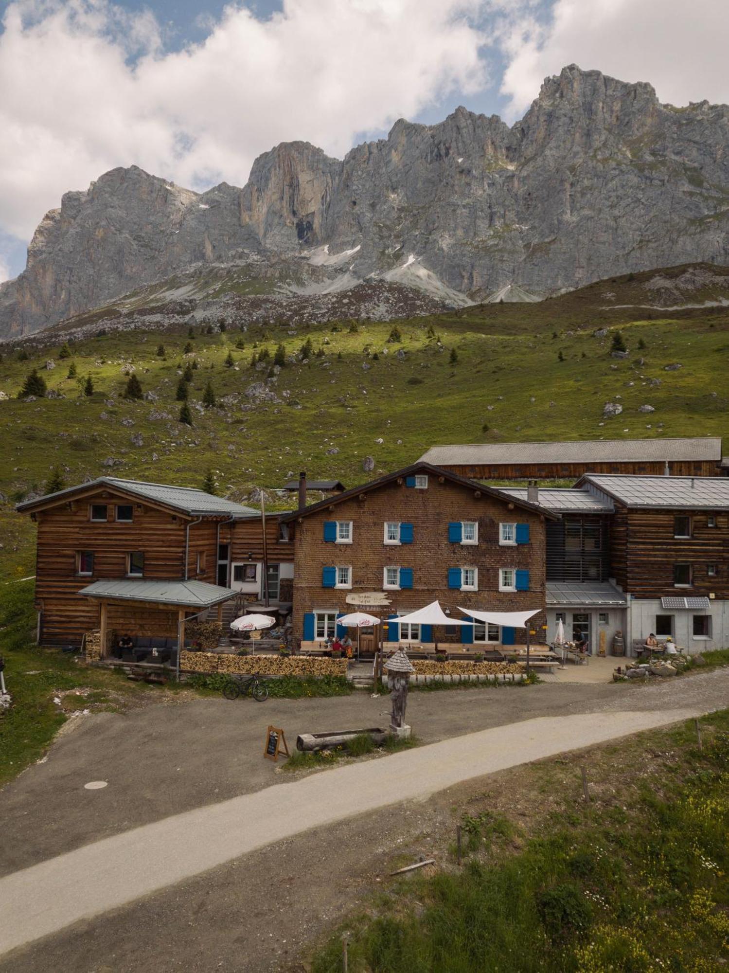 Hotel Berghaus Sulzfluh Sankt Antönien Zewnętrze zdjęcie