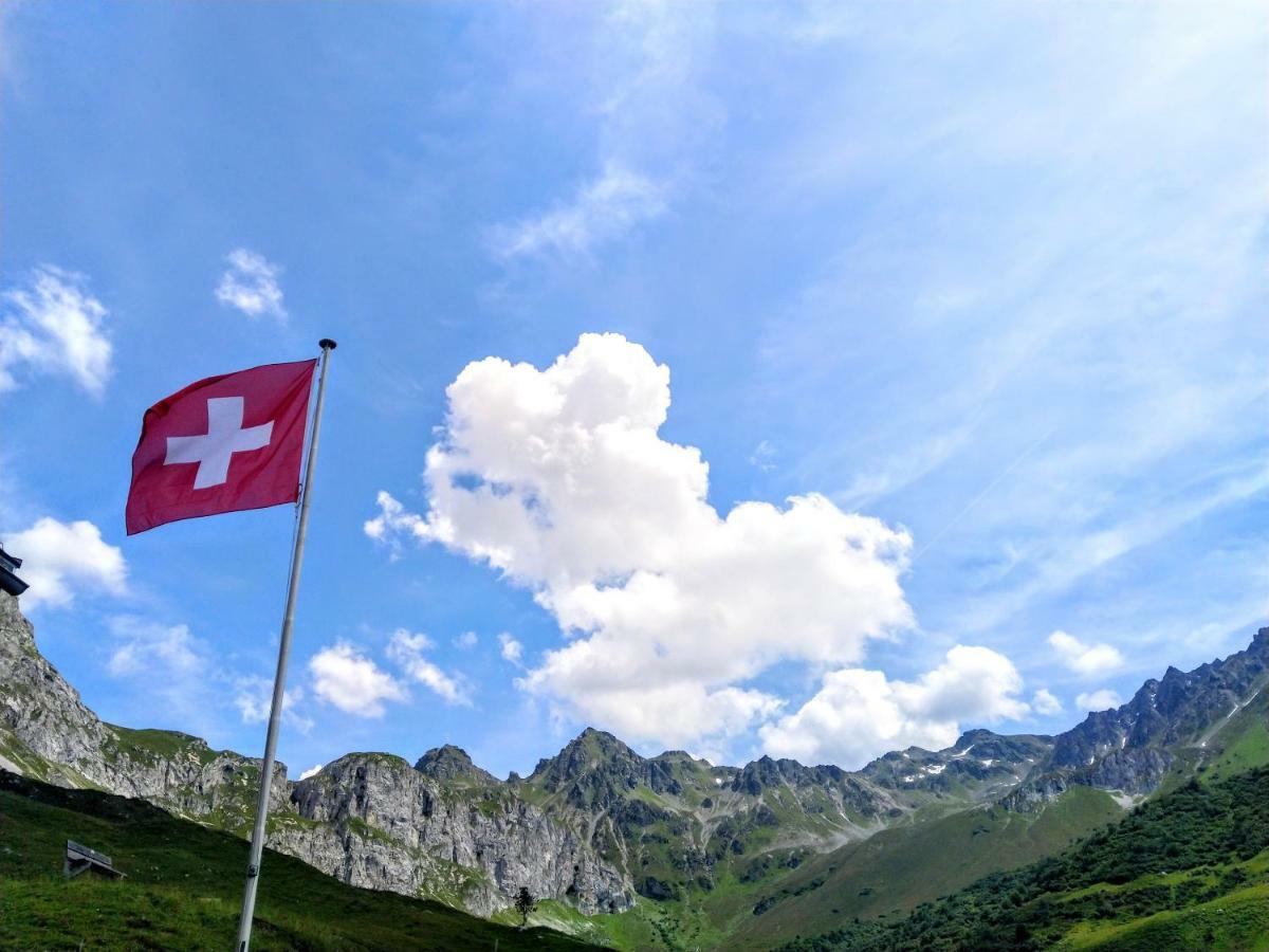 Hotel Berghaus Sulzfluh Sankt Antönien Zewnętrze zdjęcie